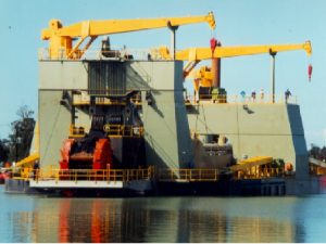 Bucket Wheel Dredger for Recovery of Titanium