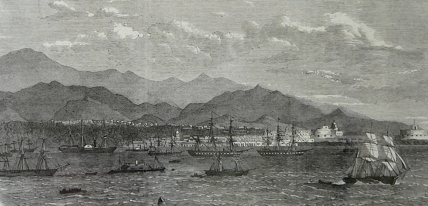 Callao Harbour, 1864