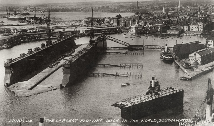Southampton Dock, 1924