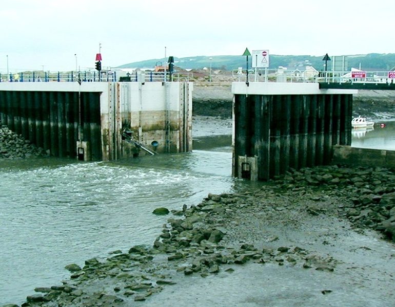 Burry Harbour Tidal Flap Gate