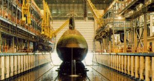 Nuclear Submarine Docking Cradles